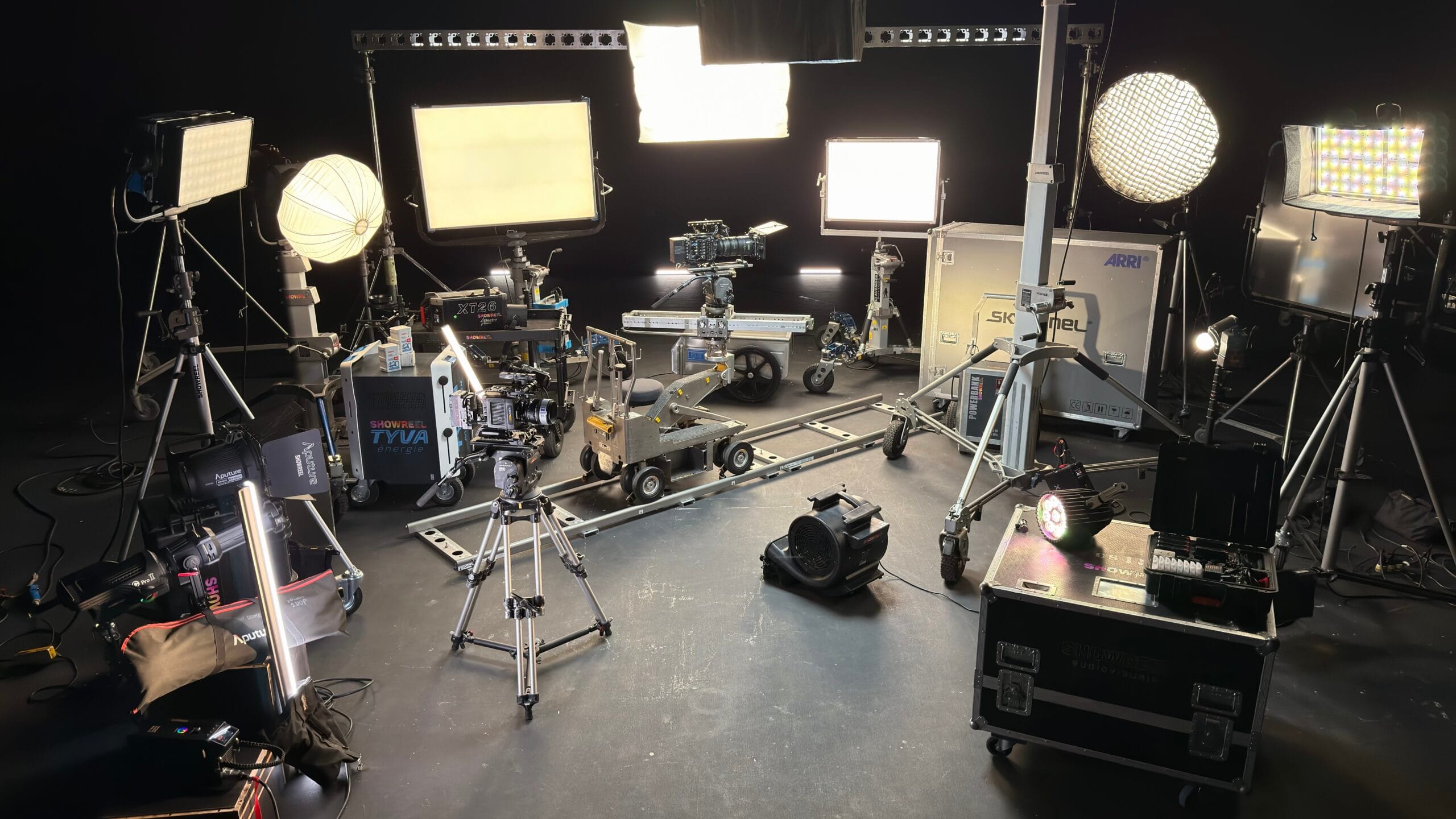 Lighting equipment for film and commercials