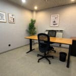 Team room with direct access to the stage in the Show Reel NBN Building, Lisbon