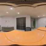 360° view of an open-plan production room in the Show Reel NBN Building, Lisbon
